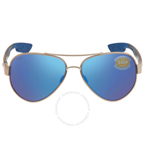 Costa Del Mar SOUTH POINT Blue Mirror Polarized Polycarbonate Unisex Sunglasses