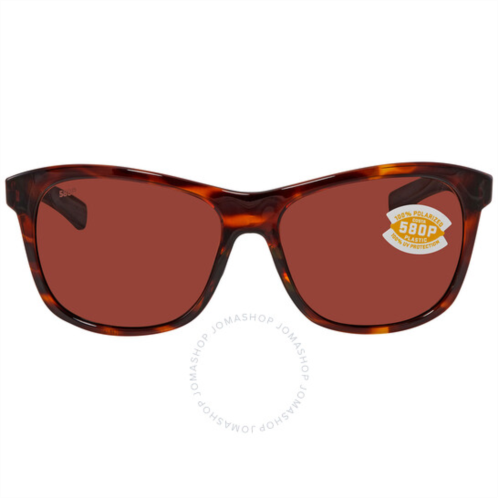 Costa Del Mar VELA Copper Polarized Polycarbonate Mens Sunglasses