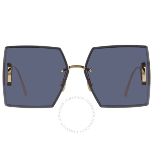 Dior B lue Square Ladies Sunglasses