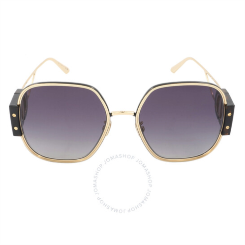 Dior Gradient Smoke Butterfly Ladies Sunglasses