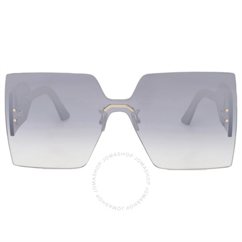 Dior Grey Gradient Mirror Shield Ladies Sunglasses