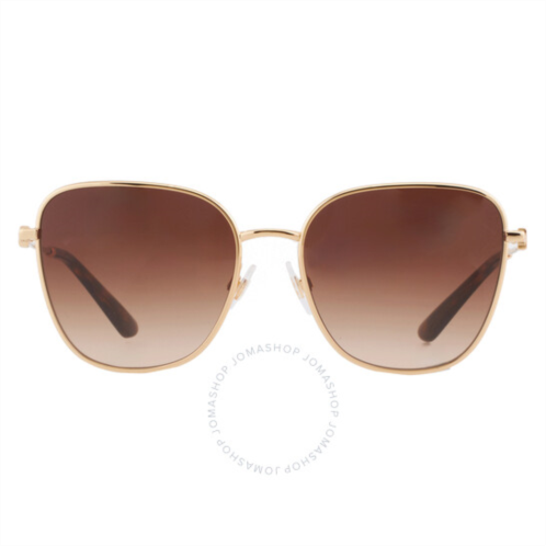 Dolce & Gabbana Brown Gradient Butterfly Ladies Sunglasses