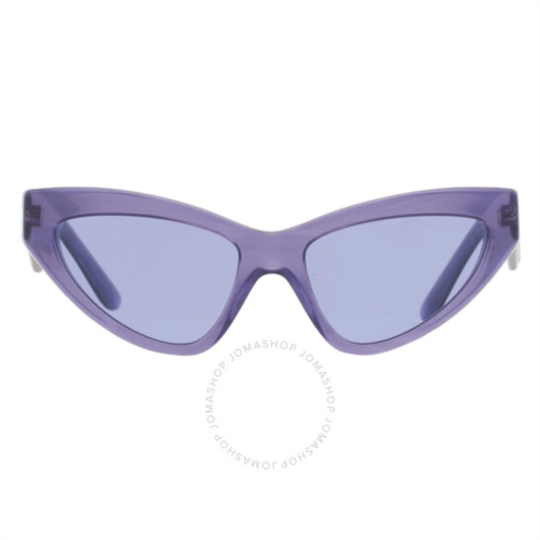 Dolce & Gabbana Violet Cat Eye Ladies Sunglasses