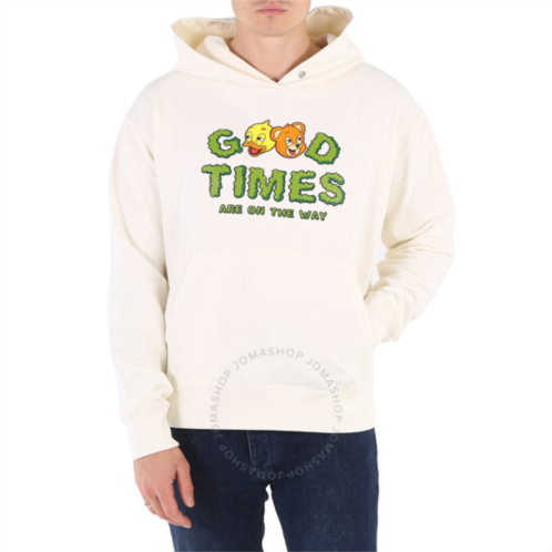 Domrebel Mens Good Times Long-Sleeve Hoodie, Size Small