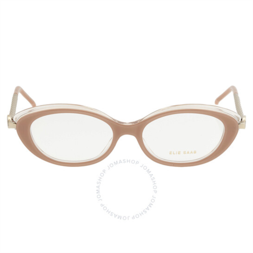Elie Saab Demo Square Ladies Eyeglasses