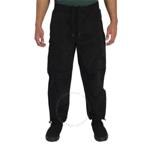 Emporio Armani Mens Black Drawstring Trousers, Brand Size 48 (Waist Size 32)