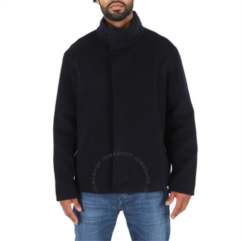 Emporio Armani Mens Navy Reversible Blouson Jacket, Brand Size 54 (US Size 44)