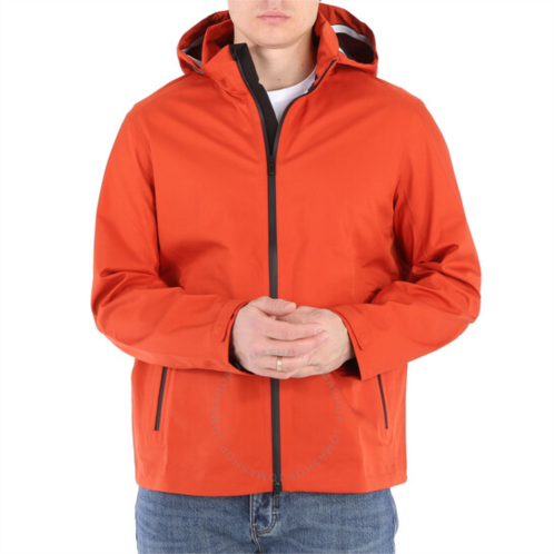 Emporio Armani Orange Water-repellent Travel Windbreaker Jacket, Brand Size 54 (US Size 44)