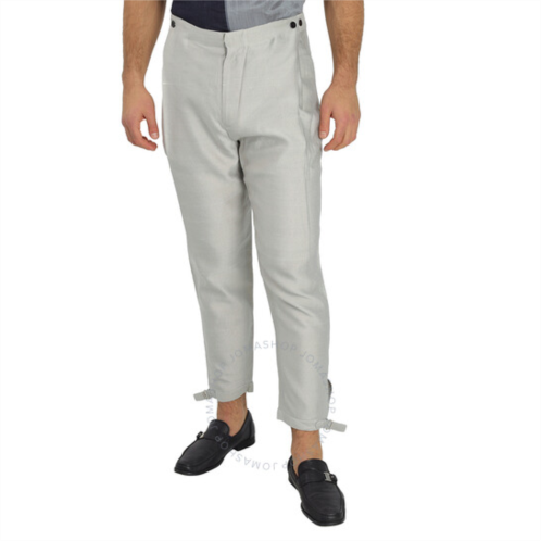 Emporio Armani Silver Pants, Brand Size 52 (Waist Size 36)