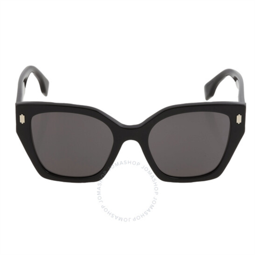 Fendi Smoke Cat Eye Ladies Sunglasses