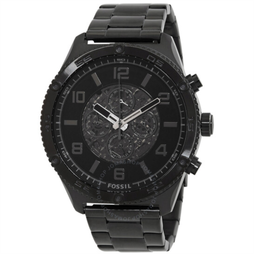 Fossil Brox Automatic Black Dial Mens Watch