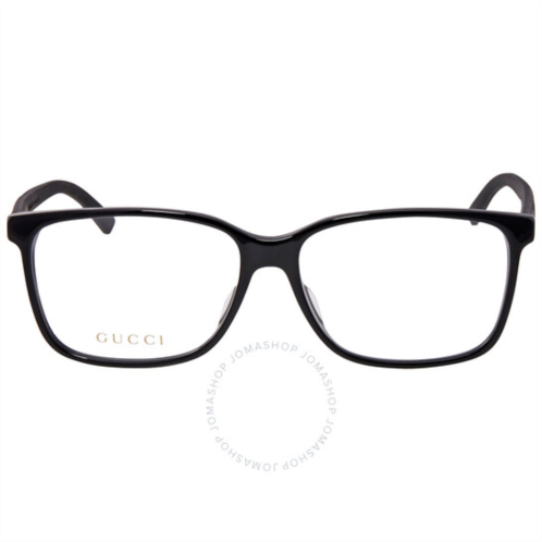 Gucci Clear Demo Square Mens Eyeglasses GG0426OA-005 58