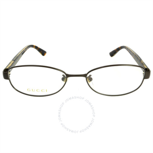 Gucci Demo Oval Titanium Ladies Eyeglasses
