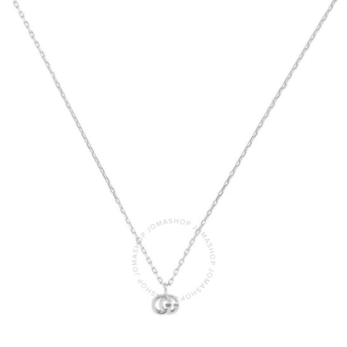Gucci GG Running necklace in white gold