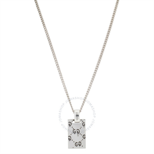 Gucci Ghost pendant necklace in silver