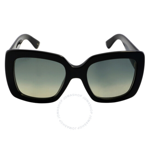 Gucci Gradient Grey Square Ladies Sunglasses