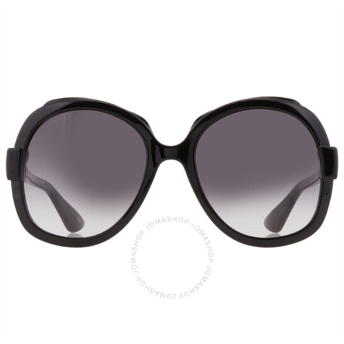 Gucci Grey Butterfly Ladies Sunglasses