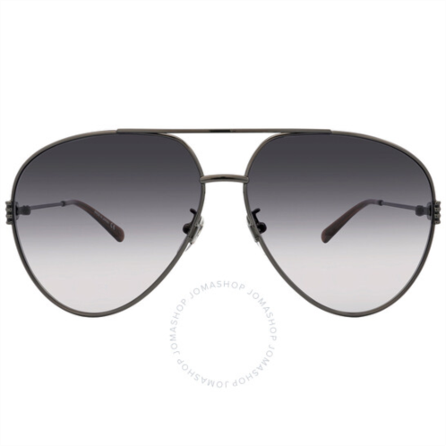 Gucci Grey Gradient Pilot Ladies Sunglasses
