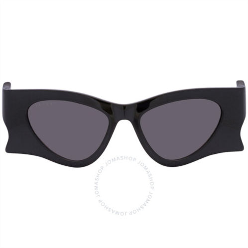 Gucci Grey Irregular Ladies Sunglasses