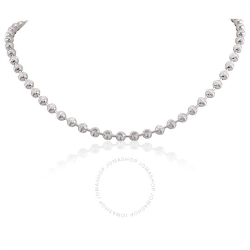 Gucci Ladies Boule Choker Necklace In Silver, Size XXL