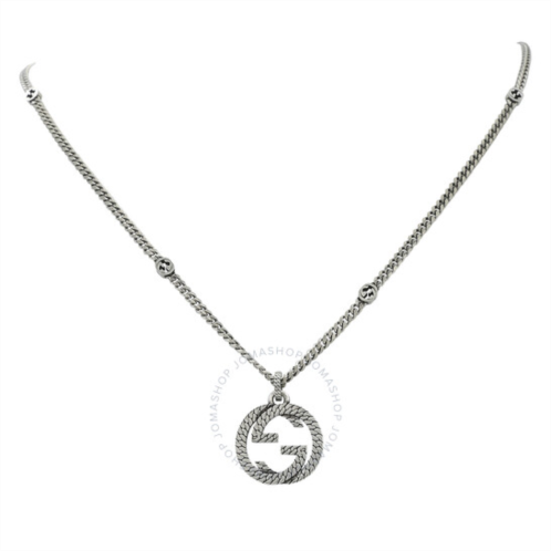 Gucci Mens 925-Sterling Sterling Necklace Size 20 inches