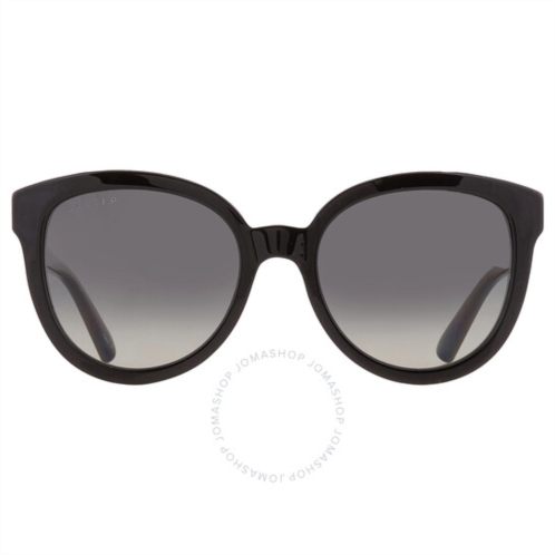 Gucci Polarized Grey Cat Eye Ladies Sunglasses