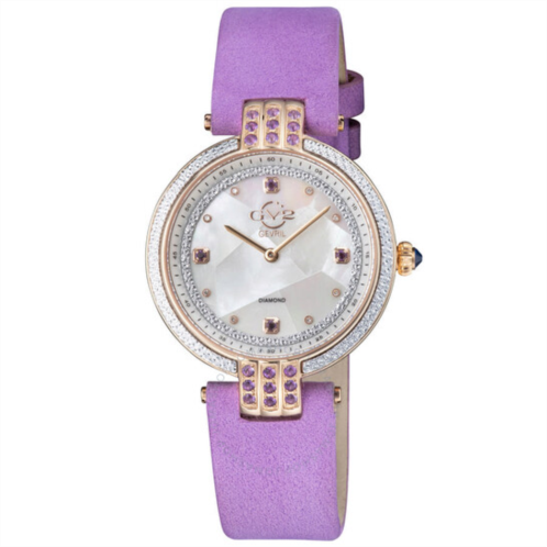 Gv2 By Gevril Matera Mother of Pearl Dial Ladies Watch