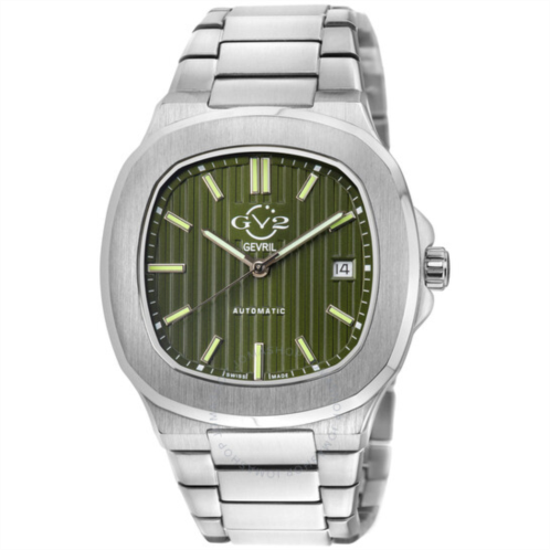 Gv2 By Gevril Potente Green Dial Mens Watch