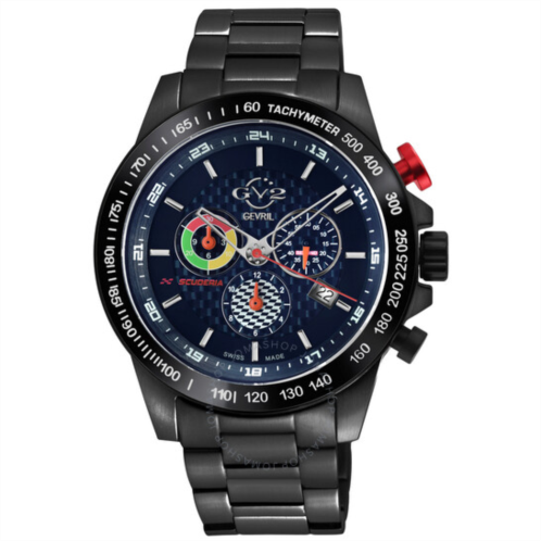 Gv2 By Gevril Scuderia Blue Dial Mens Watch