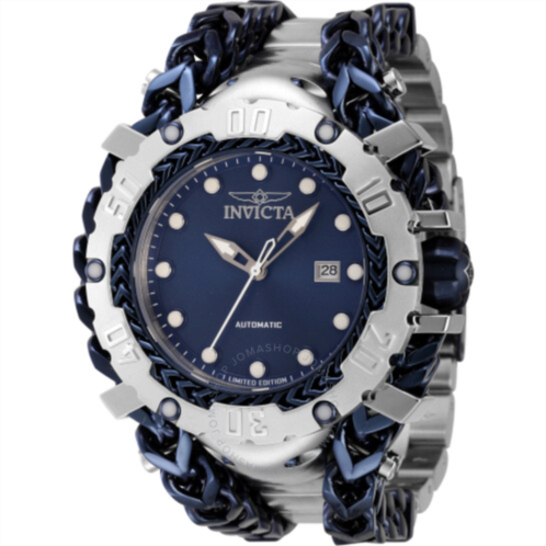 Invicta Gladiator Date Automatic Blue Dial Mens Watch