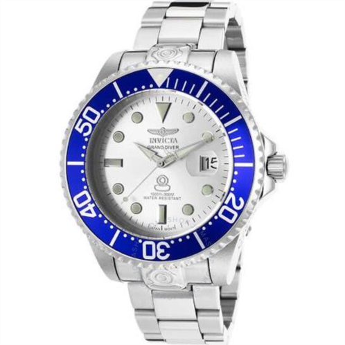 Invicta Pro Diver Automatic Silver Dial Stainless Steel Watch