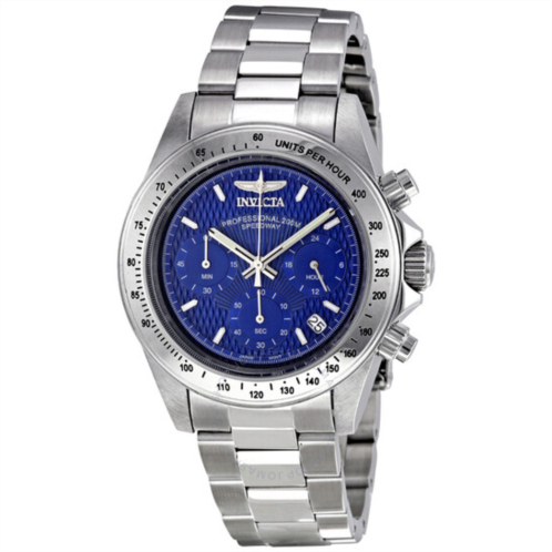 Invicta Speedway Chronograph Blue Dial Mens Watch