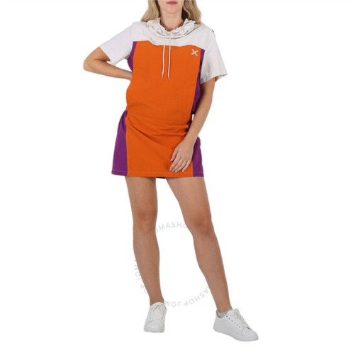 Kenzo Ladies Colorblock Sport Hooded Nylon Dress, Brand Size 34