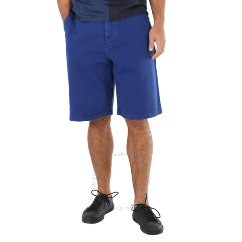 Kenzo Mens Electric Blue Bermuda Cotton Shorts, Waist Size 30