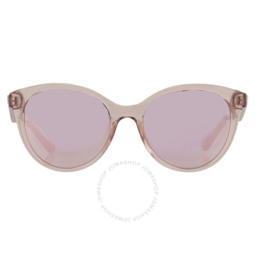 Lacoste Pink Round Ladies Sunglasses