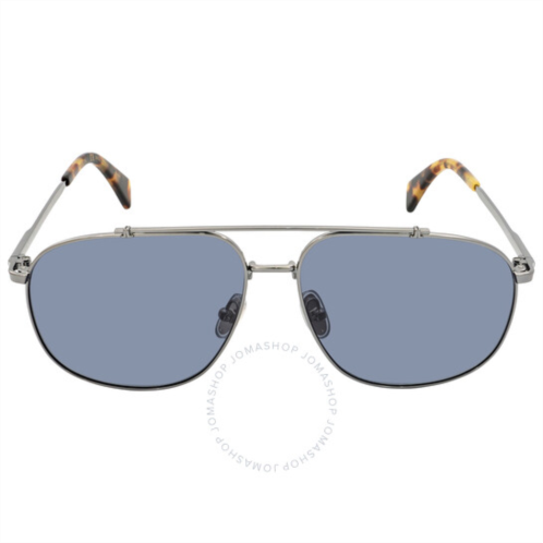 Lanvin Blue Pilot Unisex Sunglasses