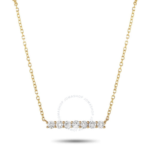 Lb Exclusive 14K Yellow Gold 0.25 ct Diamond Pendant Necklace