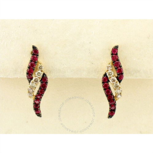 Le Vian Passion Ruby Earrings set in 14K Honey Gold