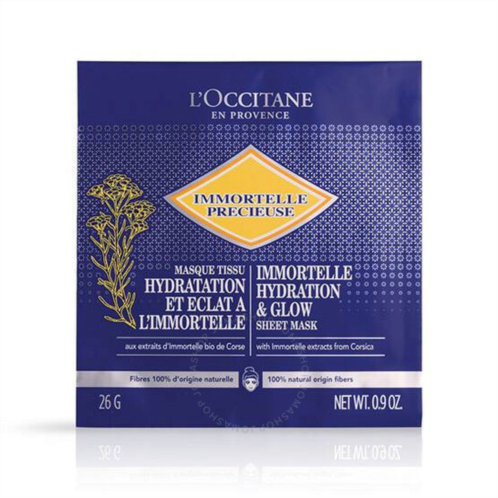 L  Occitane Immortelle Hydration And Glow Sheet Mask Set Of 4