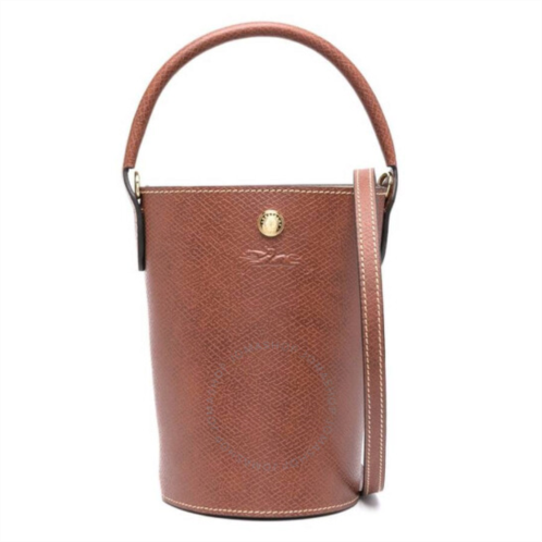 Longchamp Epure XS Leather Bucket Bag - Brown