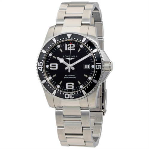 Longines HydroConquest 41mm Automatic Black Dial Mens Watch