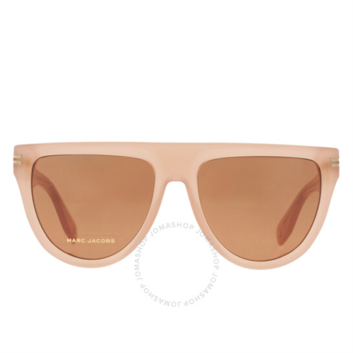 Marc Jacobs Brown Browline Ladies Sunglasses