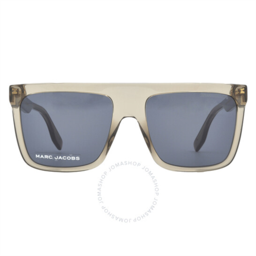 Marc Jacobs Grey Browline Mens Sunglasses