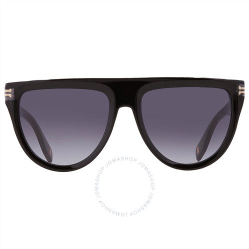 Marc Jacobs Grey Gradient Browline Ladies Sunglasses
