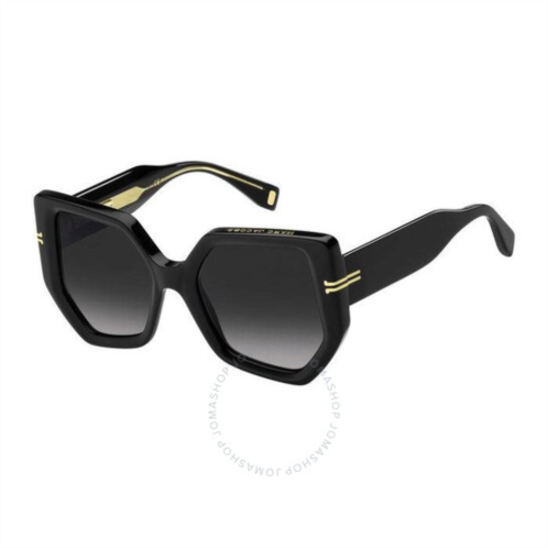 Marc Jacobs Grey Shaded Irregular Ladies Sunglasses