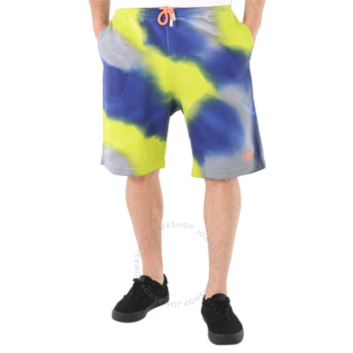 Marcelo Burlon Mens County 3000 Tie Dye Bermuda Shorts, Size X-Small