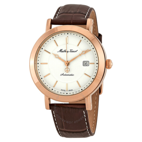 Mathey-Tissot City Automatic White Dial Mens Watch