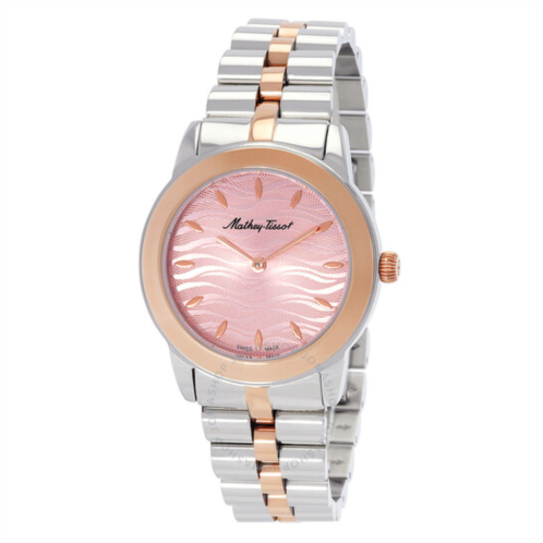 Mathey-Tissot Artemis Quartz Pink Dial Ladies Watch