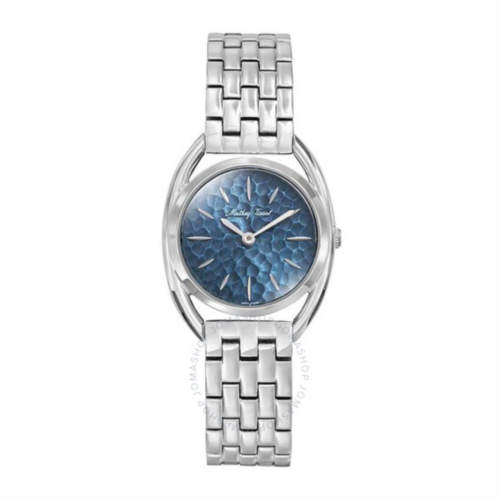Mathey-Tissot Saphira Quartz Blue Dial Ladies Watch