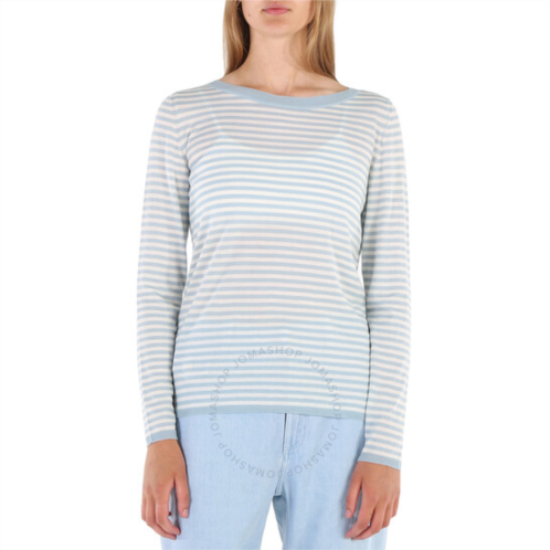 Max Mara Ladies Zona Striped Wool Sweater, Size Medium